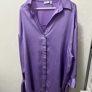 lavender tunic dress